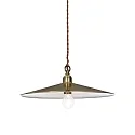 Pendant luminaire CANTINA SP1 BIG, E27, antique brass