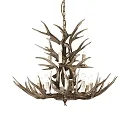 Kronleuchter CHALET SP12, 12-flammig, E14, beige