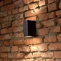 Ideal Lux Outdoor luminaire UP AP2 Wall luminaire, 2 flames, G9, 40W, black