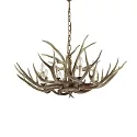 Kronleuchter CHALET SP8, 8-flammig, E14, beige