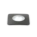 LED Boden-Einbauleuchte GRAVITY PT SQUARE SMALL, IP67 IK10, 9 x9cm, GU10 (inkl.), befahrbar bis 5t, Harz, schwarz