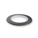 Boden-Einbauleuchte GRAVITY PT ROUND BIG, IP67 IK10, Ø 14.5cm, GX53 (inkl.), befahrbar bis 5t, Harz, schwarz