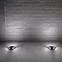 Ideal Lux Boden-Einbauleuchte LANDING PT BIG, IP67 IK10, Ø 14.5cm, GX53 (inkl.), befahrbar bis 5t, Harz, schwarz
