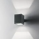 Ideal Lux Outdoor wall luminaire SNIF AP1 SQUARE, G9, 40W, anthracite