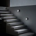 Ideal Lux Außenwandleuchte DOWN AP1, G9, 28W, Anthrazit