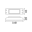 Ideal Lux Betriebsgerät für 24 Vdc LED Strips, IP20, Standard On-Off, 30W