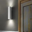 Ideal Lux Wall luminaire SKY, Up/Down, height 30cm, incl. 2x GU10 28W 2700K, white