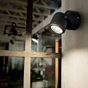 Außenwandleuchte XENO AP1, 1-flammig, IP44, GU10, schwenkbar, Weiß matt