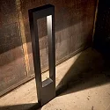 Ideal Lux Outdoor Stehleuchte VEGA, Höhe 80cm, G9, Aluminium / Glas gehärtet, Schwarz