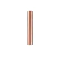 Pendelleuchte LOOK SP1 D06, IP20, Ø 6cm / 40cm, GU10 max. 28W (inkl. LED 7W 3000K 540lm 50°, CRi >90, on-off), kupfer