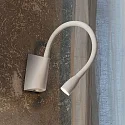 Ideal Lux LED Wandleuchte GOOSE, 3W 3000K, mit Schalter, Weiß