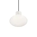 Outdoor Pendelleuchte CLIO, IP44, E27, ohne Abdeckung, Aluminium, Weiß
