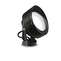 Ideal Lux Outdoor Erdspießleuchte TOMMY, IP66 IK10, GX53, dreh-/schwenkbar, inkl. 7W 4000K, Resinharz, Schwarz