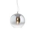 Pendant luminaire NEMO, Ø 30cm, incl. E27 LED 3.2W 3000K, nuanced chrome