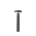 Outdoor Stehleuchte TESLA SMALL, IP44, Höhe 60cm, 4x G9 max. 15W, Anthrazit