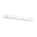 Spiegelleuchte PRIVÈ, IP20, 6-flammig, 60.5cm, E14, Weiß