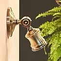 Ideal Lux Wall / Ceiling spot BARBER, 1 flame, incl. GU10 LED 5W 3000K 400lm, adjustable, burnished metal