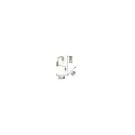 Wall luminaire TRIUMPH AP2, 2 flames, E27, with switch and fabric coated cable