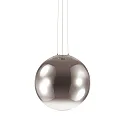 Pendelleuchte MAPA CLEAR SP1 Ø50cm, 1xE27, IP20, chrom