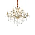 Chandelier NAPOLEON, 12 flames, Ø 60cm, E14, gold