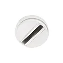3-Phasen-Fixpunkt-Adapter SINGLE ON-OFF für Schienenstrahler QUICK / SMILE / FOX, schaltbar, weiß
