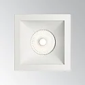 Ideal Lux LED Decken-Einbauleuchte GAME TRIM SQUARE, IP20, 8.4 x 8.4cm, 11W 3000K 950lm 36°, CRi >90, UGR <19, on-off, weiß