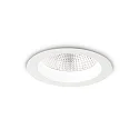 LED Einbaustrahler BASIC ACCENT, IP44, Ø 14.4cm, 15W 3000K 1550lm 52°, Weiß matt