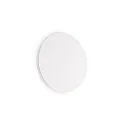 LED Wandleuchte COVER ROUND, Ø 15cm, 9.5W 3000K 470lm, indirekt, Weiß / Opal