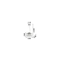 Ideal Lux Pendant luminaire AUDI-80, 5 flames, Ø 40cm, incl. 5x G9 28W 2700K, smoked glass / chrome / glass balls