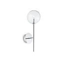 Wall luminaire EQUINOXE, incl. G4 2W 3000K 170lm, metal / clear glass, chrome