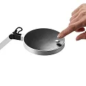 Ideal Lux LED Stehleuchte FUTURA, mit Touchdimmer und Gelenkarm, 12.5W 4000K 750lm, Aluminium