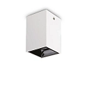 LED Aufbau-Downlight NITRO D07 SQUARE, IP20, CRi >90, on-off, starr, 15W 3000K 1220lm 36°, weiß