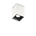 LED Aufbau-Downlight NITRO D05 SQUARE, IP20, CRi >90, on-off, starr, 10W 3000K 850lm 36°, weiß
