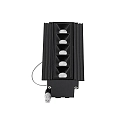 Ideal Lux LED Einbau-Deckenstrahler LIKA TRIMLESS, IP20, bündig, 14.1cm, CRi >90, UGR <16, on-off, schwarz, 12.5W 3000K 690lm 29°
