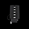 Ideal Lux LED Einbau-Deckenstrahler LIKA TRIMLESS, IP20, bündig, 14.1cm, CRi >90, UGR <16, on-off, schwarz, 12.5W 3000K 690lm 29°
