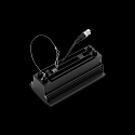 Ideal Lux LED Einbau-Deckenstrahler LIKA TRIMLESS, IP20, bündig, 14.1cm, CRi >90, UGR <16, on-off, schwarz, 12.5W 3000K 690lm 29°