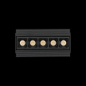 Ideal Lux LED Einbau-Deckenstrahler LIKA TRIMLESS, IP20, bündig, 14.1cm, CRi >90, UGR <16, on-off, schwarz, 12.5W 3000K 690lm 29°