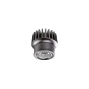 LED Modul DYNAMIC, IP54, Einbau, Ø 6.5cm, 10W, dimmbar, CRi >90, Schwarz, 10W 4000K 1000lm 35°