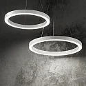 LED Pendelleuchte ORACLE ROUND, Ø 50cm, 28W 3000K 1500lm, Weiß