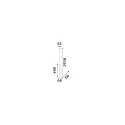 Ideal Lux LED Pendelleuchte TUBE, Ø 6cm / H 40cm, 9W 3000K 850lm, dimmbar, Schwarz
