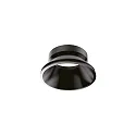Reflektor RUND für LED Einbaustrahler DYNAMIC, symmetrisch, starr, Schwarz