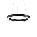 LED Pendelleuchte ORACLE ROUND, Ø 50cm, 28W 3000K 1500lm, Schwarz