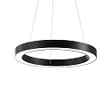 LED Pendelleuchte ORACLE ROUND, Ø 70cm, 35W 3000K 2160lm, Schwarz