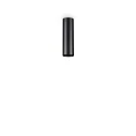 Aufbau-Deckenstrahler LOOK, IP20, zylindrisch, Höhe 20cm / Ø 6.5cm, inkl. GU10 LED (7W 3000K 540lm 50°, on-off), schwarz