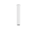 Aufbau-Deckenstrahler LOOK, IP20, zylindrisch, Höhe 40cm / Ø 6.5cm, inkl. GU10 LED (7W 3000K 540lm 50°, on-off), weiß
