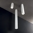 Ideal Lux Ceiling luminaire SKY, incl. GU10 LED 7W 3000K, height 20cm, white
