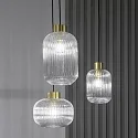 Ideal Lux Pendelleuchte MINT-1, Ø 14cm, E27, Rauchglas / Messing satin
