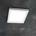 Ideal Lux LED Wand-/Deckenleuchte UNIVERSAL SQUARE, IP20, weiß, 40 x 40cm, 36W 3000K 3030lm 110°, CRi >90