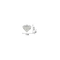 Ceiling luminaire DUBAI, 24 flames,  Ø 78cm, E14, metal / refined chrystal