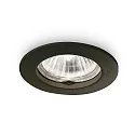 Recessed luminaire JAZZ, IP20, Ø 7.3cm, GU10 max. 50W, black
